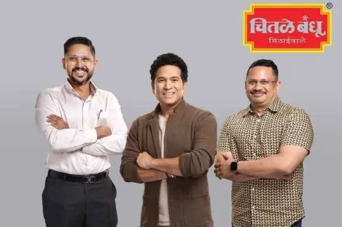 Bharat Ratna Sachin Tendulkar is now the brand ambassador of Chitale Bandhu Mithaiwale