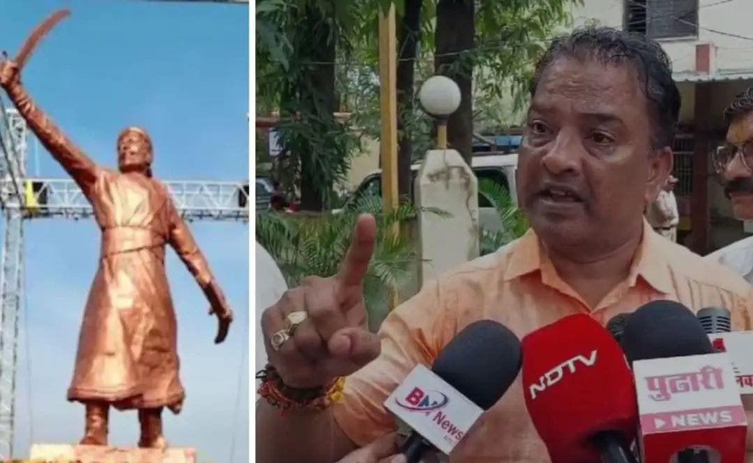 Avinash Deshmukh, the leader of the entire Maratha community, will publicly honor the person who amputated the fingers of the sculptor Jaideep Apte, who caused the desecration of the statue of Lord Shiva.