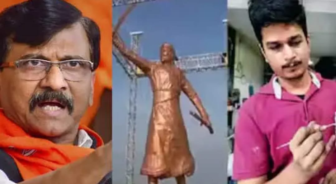 15-16 crore budget approved for Shivaji Maharaj’s statue, but Jaideep Apte made the statue for only 15 lakhs, where did the rest of the money go? Sanjay Raut’s question!