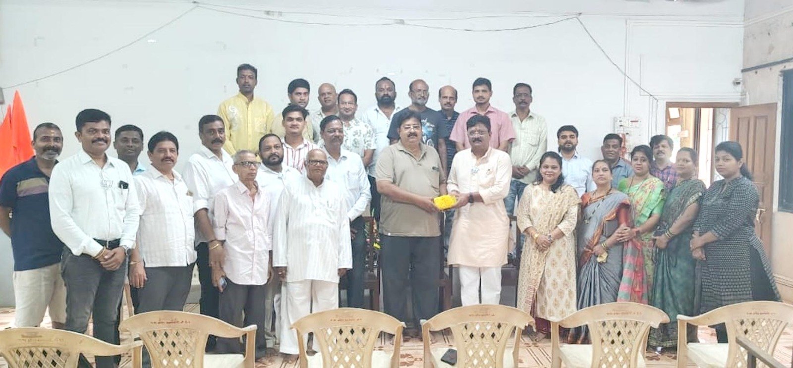 Substantial donation by Suhasi Ravindra Chavan for the renovation of the theater in the premises of the Patitapavan temple.